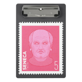 Minicarpeta De Pinza Briefmarke Seneca -