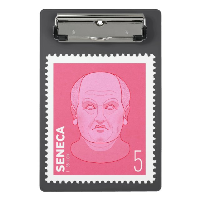 Minicarpeta De Pinza Briefmarke Seneca -   (Anverso)
