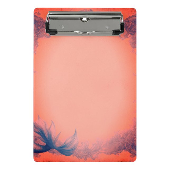 Minicarpeta De Pinza Bright Pink Mermaid (Anverso)