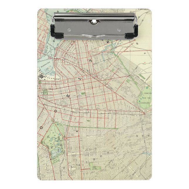 Minicarpeta De Pinza Brooklyn y vecindad (Anverso)