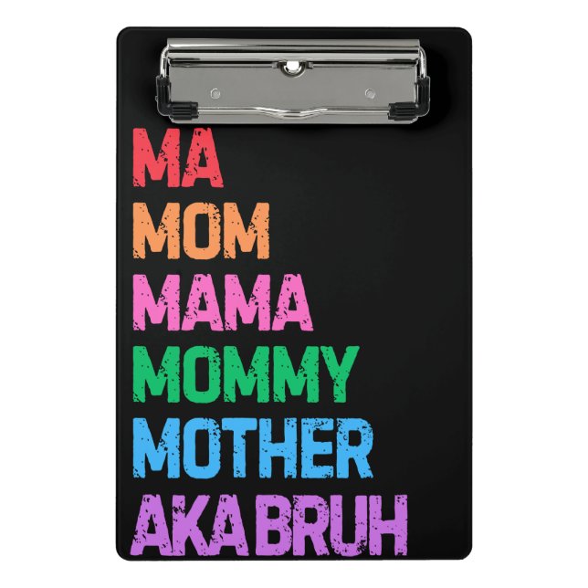 Minicarpeta De Pinza Bruh antes conocida como el regalo de mamá del día (Anverso)