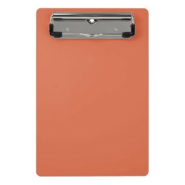 Minicarpeta De Pinza Burnt Sienna