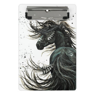 Minicarpeta De Pinza Caballo majestuoso de Bihrle 8.5 x 11" Planner