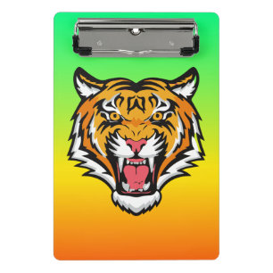 Minicarpeta De Pinza Cabeza de tigre ruidosa-25818
