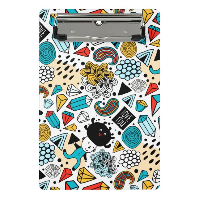 Minicarpeta De Pinza Cabeza loca (Anverso)