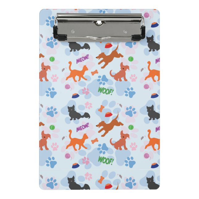 Minicarpeta De Pinza Cachorros y gatitos (Anverso)