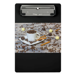 Minicarpeta De Pinza Café y especias
