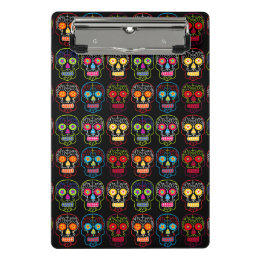 Minicarpeta De Pinza Calaveras de azúcar