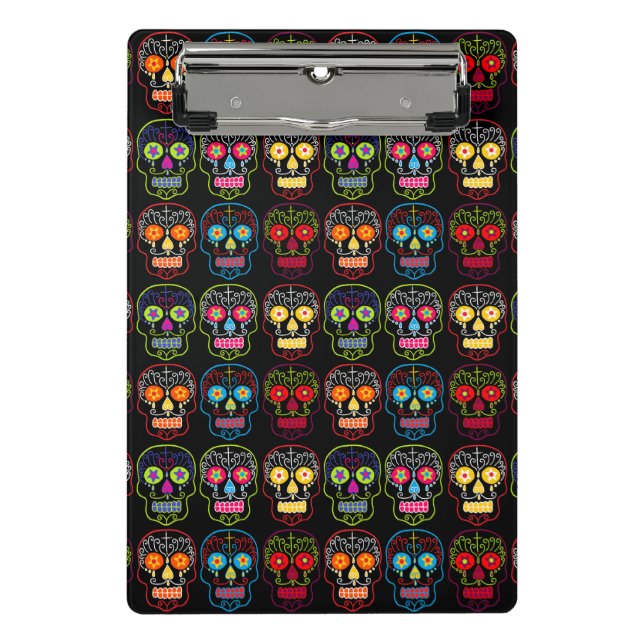 Minicarpeta De Pinza Calaveras de azúcar (Anverso)