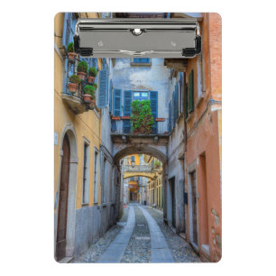 Minicarpeta De Pinza Calle estrecha de la ciudad, Italia