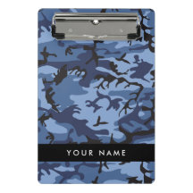 Camuflaje azul marino Tu nombre Personaliza