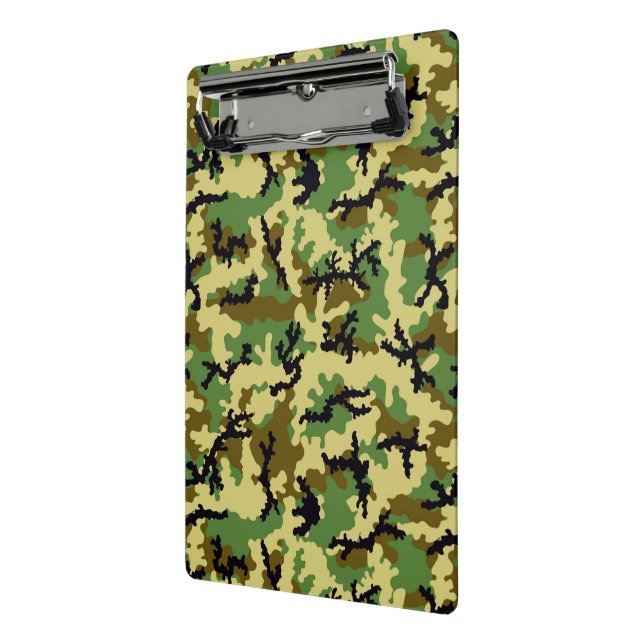 Minicarpeta De Pinza Camuflaje de Woodland (Angulado 2)