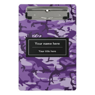 Minicarpeta De Pinza Camuflaje Púrpura, Camuflaje, Militar, Ejército