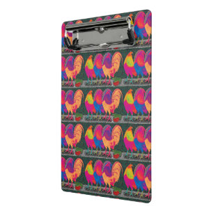 Minicarpeta De Pinza Cantina Roosters