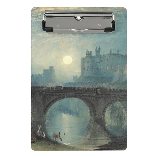 Minicarpeta De Pinza Castillo de William Turner Alnwick (Anverso)
