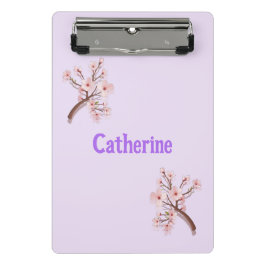 Minicarpeta De Pinza Catherine Sakura Blossom Branch Heart