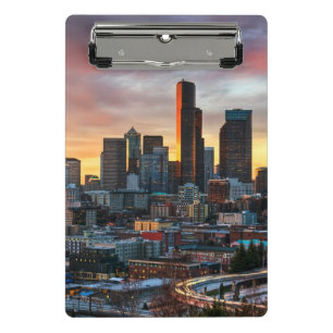 Minicarpeta De Pinza Centro y Seattle céntrica, Seattle de Columbia