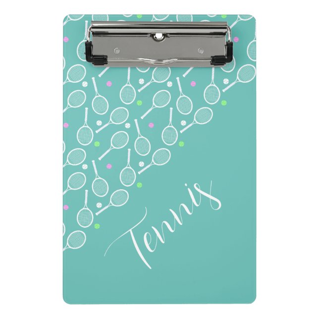 Minicarpeta De Pinza Chaquetas de tenis y bolas Mint Green (Anverso)