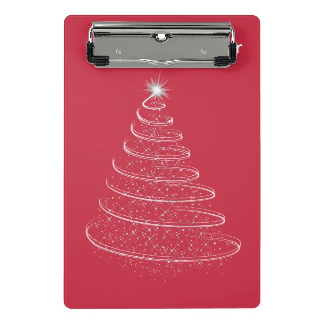 Minicarpeta De Pinza Christmas Planner: Holiday Organizer Notebook (Anverso)