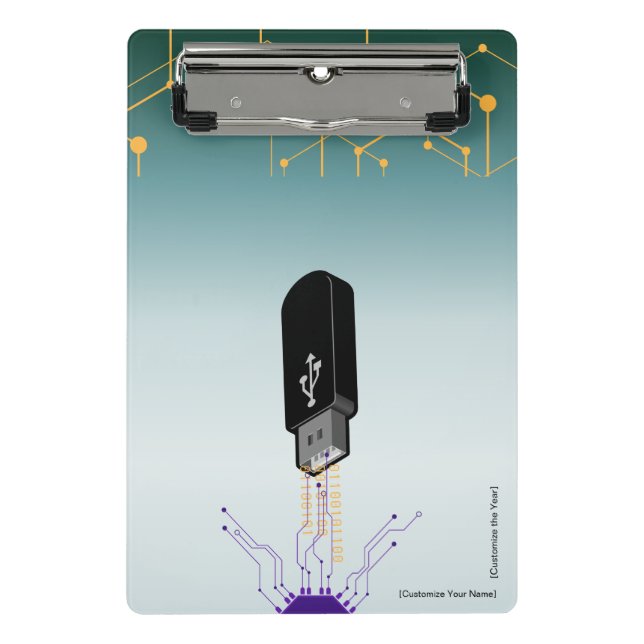 Minicarpeta De Pinza Ciencias de la Computación  (Anverso)