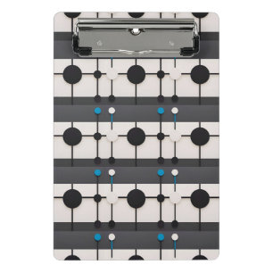 Minicarpeta De Pinza Círculos geométricos abstractos brillan ✨ Minima m