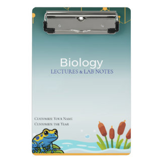Minicarpeta De Pinza Clipboard Biology – Ajustements