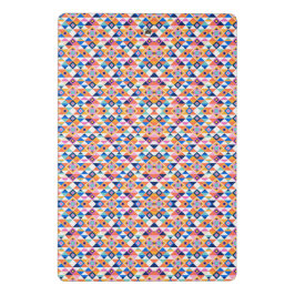 Minicarpeta De Pinza Clipboard with vibrant geometric pattern