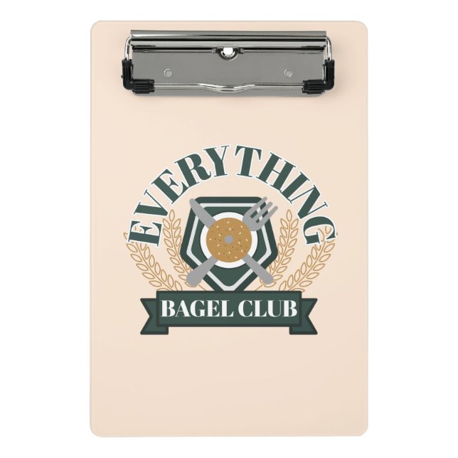 Minicarpeta De Pinza Club Todo Bagel (Anverso)