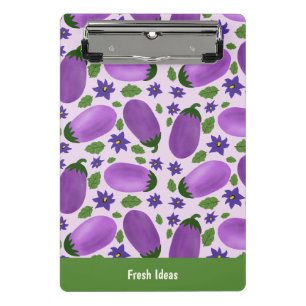 Minicarpeta De Pinza Colección Berenjena Blush & Bloom - Lila Suave