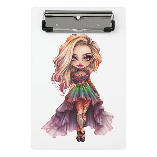 Minicarpeta De Pinza Colección de diseño de Halloween Chica 11 (Anverso)