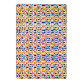 Minicarpeta De Pinza Colorful clipboard with a vibrant geometric