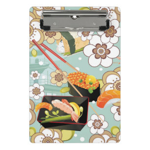Minicarpeta De Pinza Comida japonesa: Modelo 4 del sushi