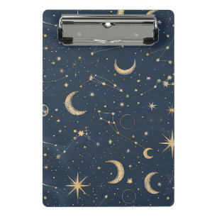 Minicarpeta De Pinza Constelación celeste - Noche estrellada (1)