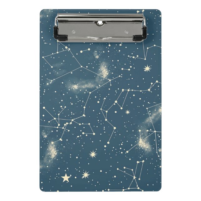 Minicarpeta De Pinza Constelación celeste - Noche estrellada (2) (Anverso)