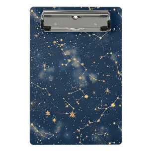 Minicarpeta De Pinza Constelación celeste - Noche estrellada (5)