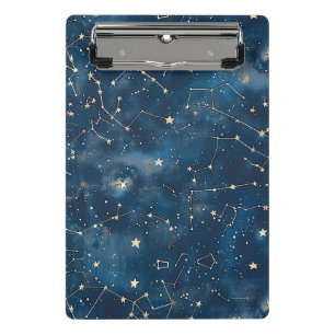 Minicarpeta De Pinza Constelación celeste - Noche estrellada (6)