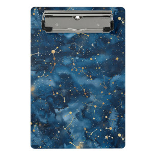 Minicarpeta De Pinza Constelación celeste - Noche estrellada (7)
