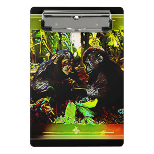 Minicarpeta De Pinza Cooperación en materia de chimpancés y gorilas 02