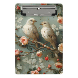 Minicarpeta De Pinza Coquette Birds Floral