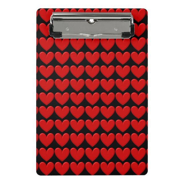 Minicarpeta De Pinza Corazón esponjoso (Anverso)
