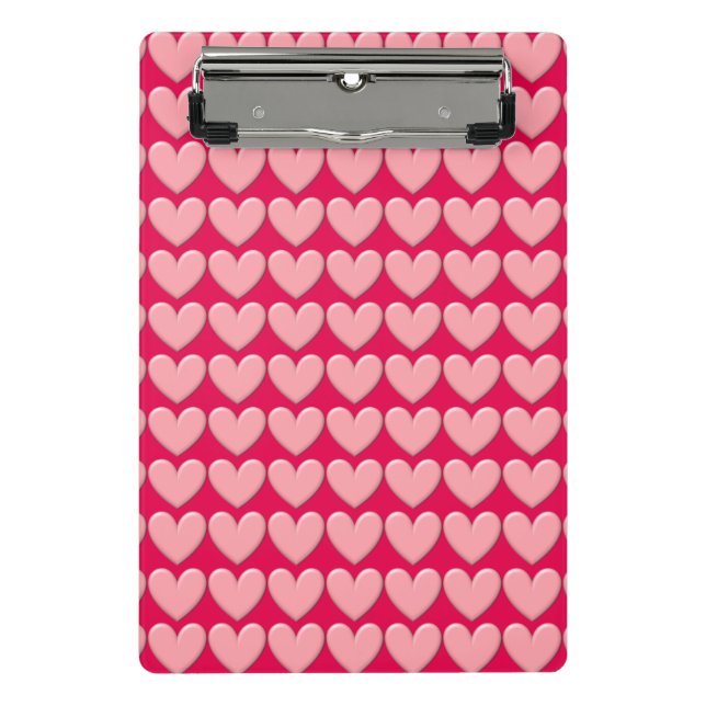 Minicarpeta De Pinza Corazón Hinchado (Anverso)