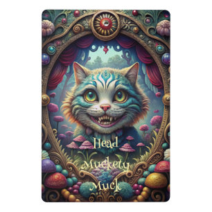 Minicarpeta De Pinza Crea tu propio gato de Cheshire caprichoso
