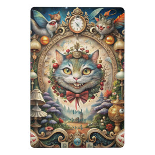 Minicarpeta De Pinza Crea tu propio gato de Cheshire caprichoso y elega