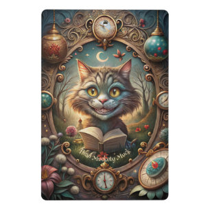 Minicarpeta De Pinza Crea tu propio libro caprichoso del Gato de Cheshi