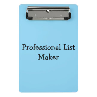 Minicarpeta De Pinza Creador de listas profesional