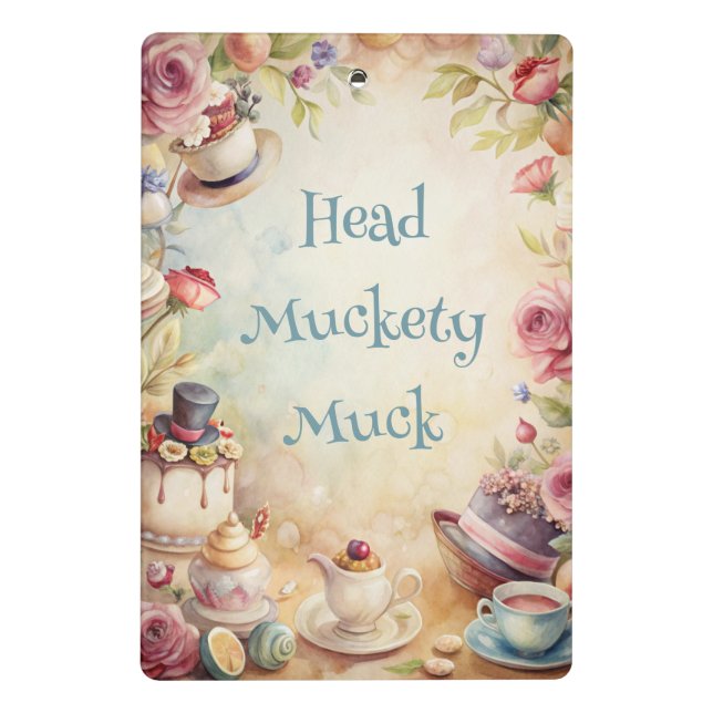 Minicarpeta De Pinza Create Your Own Romantic Whimsical Tea Party (Reverso)