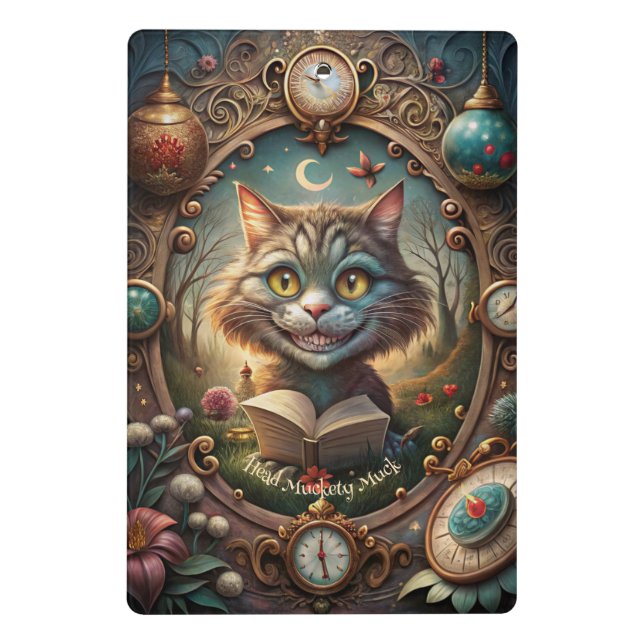 Minicarpeta De Pinza Create Your Own Whimsical Cheshire Cat Book (Reverso)