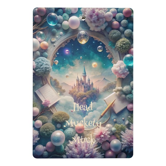 Minicarpeta De Pinza Create Your Own Whimsical Dream Castle (Reverso)