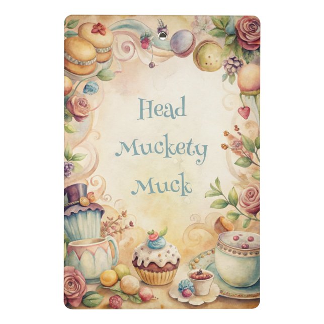 Minicarpeta De Pinza Create Your Own Whimsical Tea Party Cakes (Reverso)