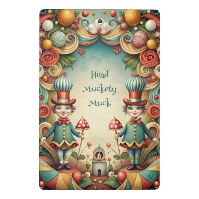 Minicarpeta De Pinza Create Your Own Whimsical Tweedles (Reverso)